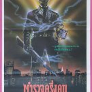 Maniac Cop 2 (1990) Thai Hand Drawn Movie Poster Original
