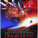 Dragonheart (1996) Thai Movie Poster Dennis Quaid Original