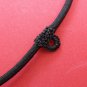 Handmade Necklace 5 hooks for Thai Buddhist Amulet Black