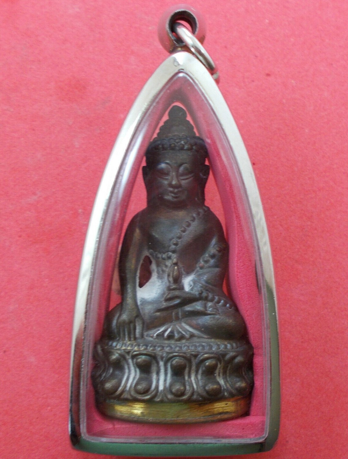 Phra Kring Suthha Mahasetthi LP MOON B.E. 2557 + S/S Pendant