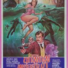 Island of the Fishmen (1979) Thai Movie Poster Horror Original