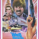 Killing Machine (1984) Thai Movie Poster Original Lee Van Cleef