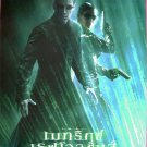 The Matrix Revolutions (2003) Thai Movie Poster Original Keanu Reeves