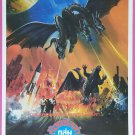 Invasion of Astro-Monster (1989) Thai Movie Poster Godzilla JAPAN Film