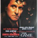 The Game (1997) Thai Movie Poster Michael Douglas Original