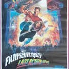 LAST ACTION HERO (1993) Thai Movie Poster Schwarzenegger Original