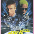 Double Team (1997) Thai Movie Poster Jean-Claude Van Damme Original