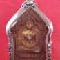 Phra Khun Prai Pun Lan + Prai Gumarn, 2 Nos.Takrud Thai Amulet + S/S Pendant #5