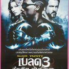 BLADE III / BLADE 3 TRINITY (2003) THAI MOVIE POSTER Original
