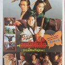 Butterfly Sword (1993) Thai Movie Poster Tony Leung Hong Kong Film Original