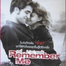 Remember Me (2010) Thai movie Poster Robert Pattinson