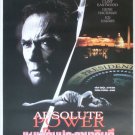 Absolute Power (1997) Thai Movie Poster Clint Eastwood Original
