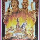 Firewalker (1986) Thai Movie Poster Original Chuck Norris