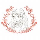 Custom Anime Sketch (No Color)