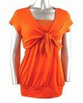 Stretch Knit Cardigan Set (Plus Size)-4161RS-ES001-b2b