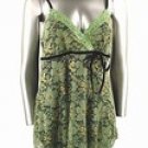 Stretch Knit Camisole (Plus Size)-4533GN-ES214-b2b