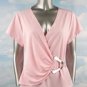 Stretch Knit Surplice Top (Plus Size)-2080PN-BB104-b2b