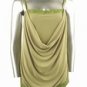 Stretch Knit Cowlneck Top (Plus Size)-4579GN-ES314-b2b