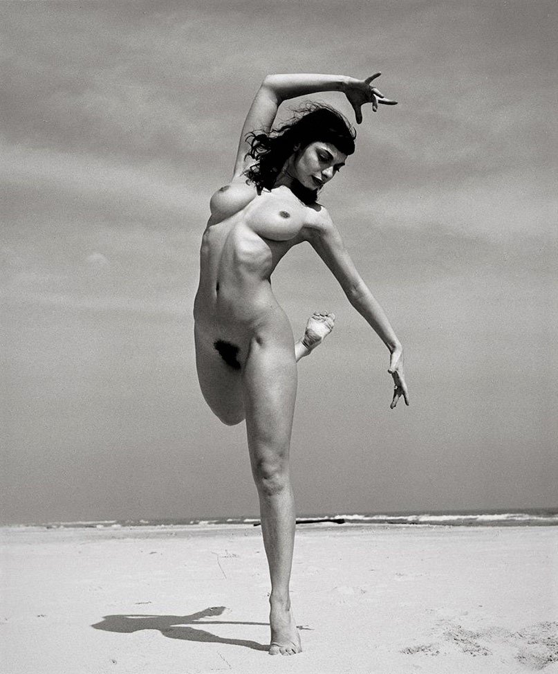 Bettie Page Vintage Nude Image 1950s.