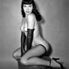Bettie Page Photo Vintage Nude Image 1950s