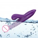 Sex Toys USB Charge Heating Mute Stimulate G  Spot   Rabbit  Vibrator
