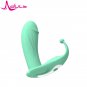 Wireless remote control wearable butterfly clitoris stimulator vibrator for women