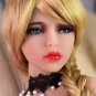 105 cm 3.44 ft small cute silicone body mini sex doll for men's