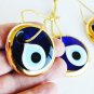 3 Pcs Evil Eye Charms, Turkish Evil Eye Wall Hanging , Evil Eye Protection NAZAR