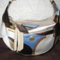 Authentic COACH SIGNATURE SCARF PRINT LARGE HOBO