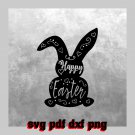 Happy Easter Svg Pdf Dxf Png File #11