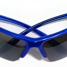 Half Rimmed Plastic Mens Sports Sunglasses