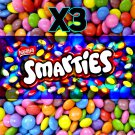 Smarties X3 Canadian Chocolate Goodness