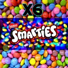 Smarties X6 Canadian Chocolate Goodness