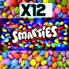 Smarties X12 Canadian Chocolate Goodness