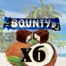 Bounty X6 Canadian Chocolate Goodness
