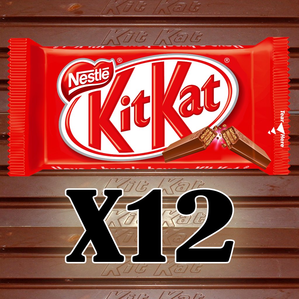 Kit Kat X12 Canadian Chocolate Goodness
