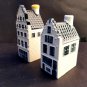 Vintage KLM BOLS Delft Dutch 2 Miniature Houses. No. 41+50