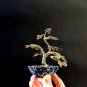 Wire Bonsai Tree Art Sculpture With a Japanese porcelain bowl