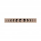 NEW Moon Phases RUBBER STAMP, Moon Stamp, Full Moon Stamp, Lunar Stamp