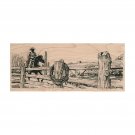 Mounted Rubber Stamp, Cowboy Stamp, Western Stamp, Cowboys, Horses, Ranch, Farm