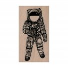 NEW Astronaut RUBBER STAMP, Space Travel Stamp, NASA Stamp, Moon Landing, Space