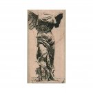 Mounted Rubber Stamp, Nike Goddess Statue Stamp, Greek Mythology, Goddess Stamp
