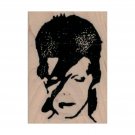 Mounted Rubber Stamp, Banksy David Bowie, Bowie, David Bowie, Glam Rock, Pop