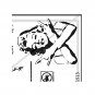 Unmounted/Uncut Rubber Stamp Sheet, Banksy, Marilyn Monroe, Falling Man, Art