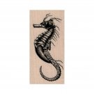 NEW Seahorse RUBBER STAMP, Sea Horse Stamp, Ocean Stamp, Sea Stamp, Beach Stamp