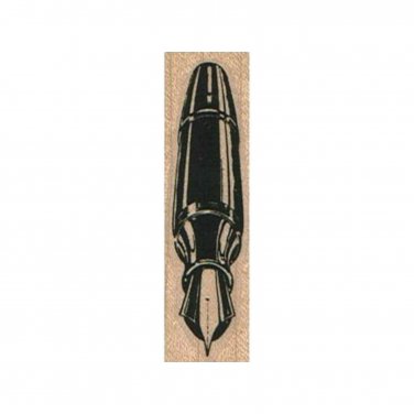 NEW Fountain Pen RUBBER STAMP, Pen Rubber Stamp, Writing Rubber Stamp