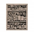 NEW Apothecary Cabinet RUBBER STAMP, Apothecary Stamp, Potions Stamp, Pharmacy