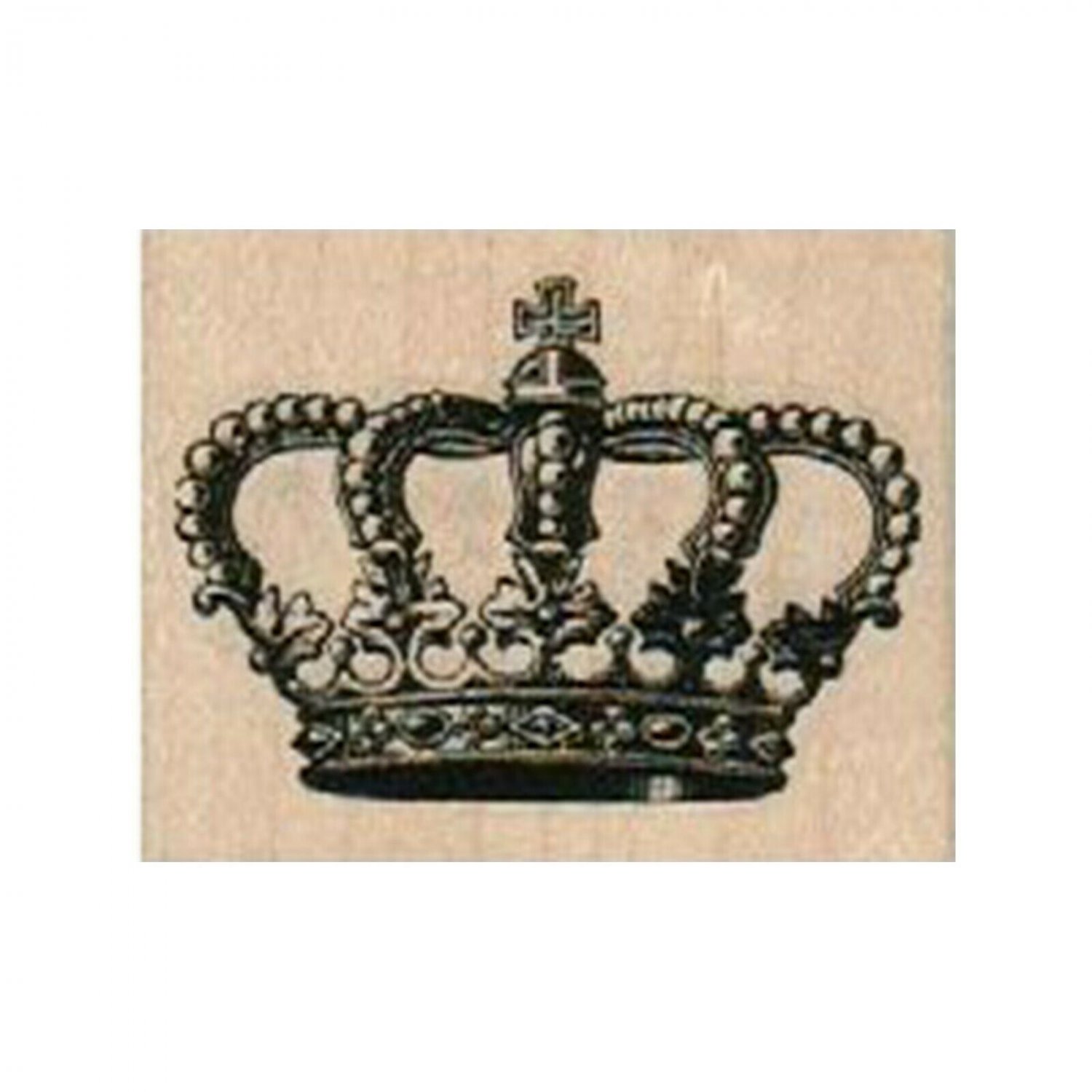 NEW Crown RUBBER STAMP, Royalty Stamp, King Stamp, Queen Stamp, Prince