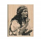 NEW Fortune Teller/Palm Reader RUBBER STAMP, Carnival Stamp, Side Show Stamp