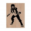 NEW Wolfman RUBBER STAMP, Halloween Stamp, Werewolf Stamp, Horror Movie Stamp